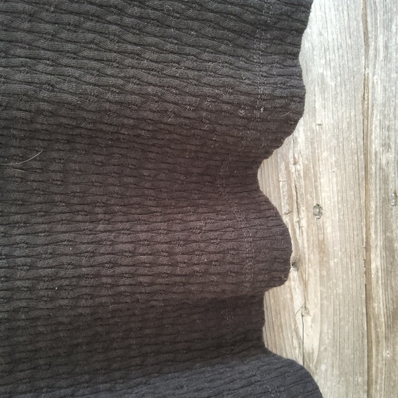 LOFT Black Textured Women's Top Size XL - Picture 5 of 6